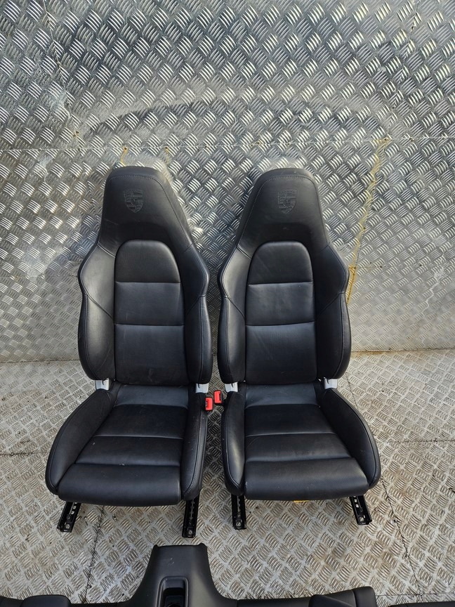 фото №5, Сиденье сиденья заднее сиденье спинка porsche carrera 911 991 gts cabrio чёрные