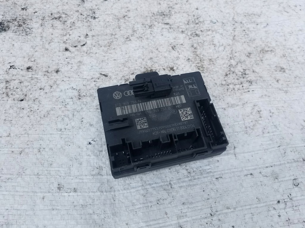 фото №1, Модуль блок керування двері audi оригінальний номер 8t0959793n