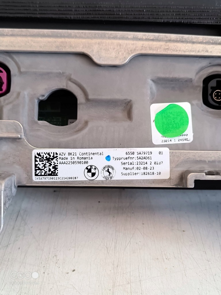 фото №8, Bmw x6 g06 g06 g07 f95 f9 2021 середина монітор / дисплей / екран 5a2ad61