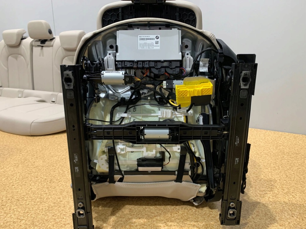 фото №12, Bmw 2 f44 сиденья заднее сиденье обшивки салон электрический подогрев europa oyster