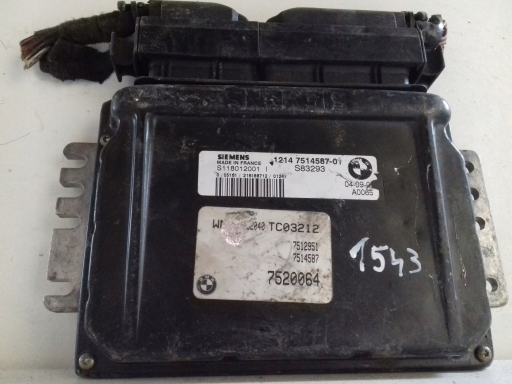 Купить Бортовой компьютер mini cooper 12147514587-01 s118012001i