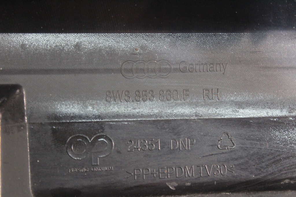 фото №6, Молдинг порог правая audi a5 8w8 sportback lift s-line cała 8w8853860f