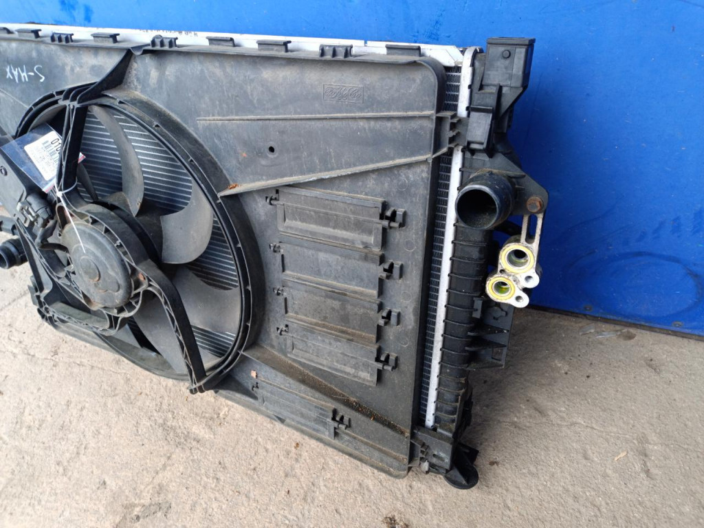 фото №5, Ford s-max mk1 2.0 tdci wentylator/chłodnica wody/klimy