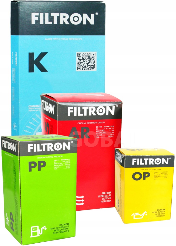 фото №1, Renault espace iv 4 2.0dci набор 4 фильтров