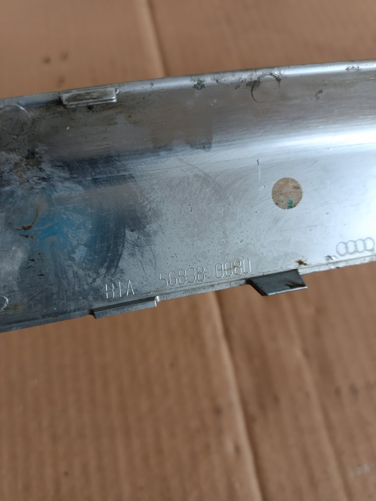 фото №8, 8e5807443 молдинг хром бампера задняя заднего audi a4 b6 sedan