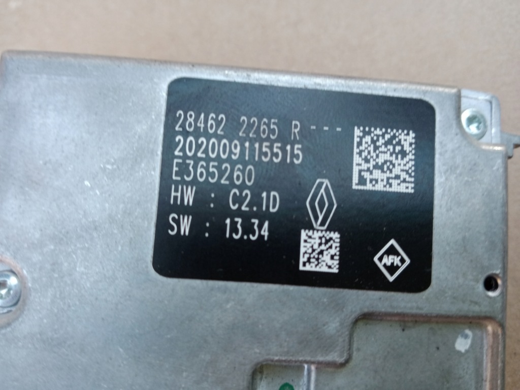 фото №2, Renault clio v, zoe камера, радар модуль 284622265r