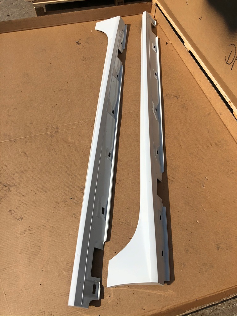 фото №1, Audi a7 c7 4g lift молдинг пороги basic ls9r ly9t