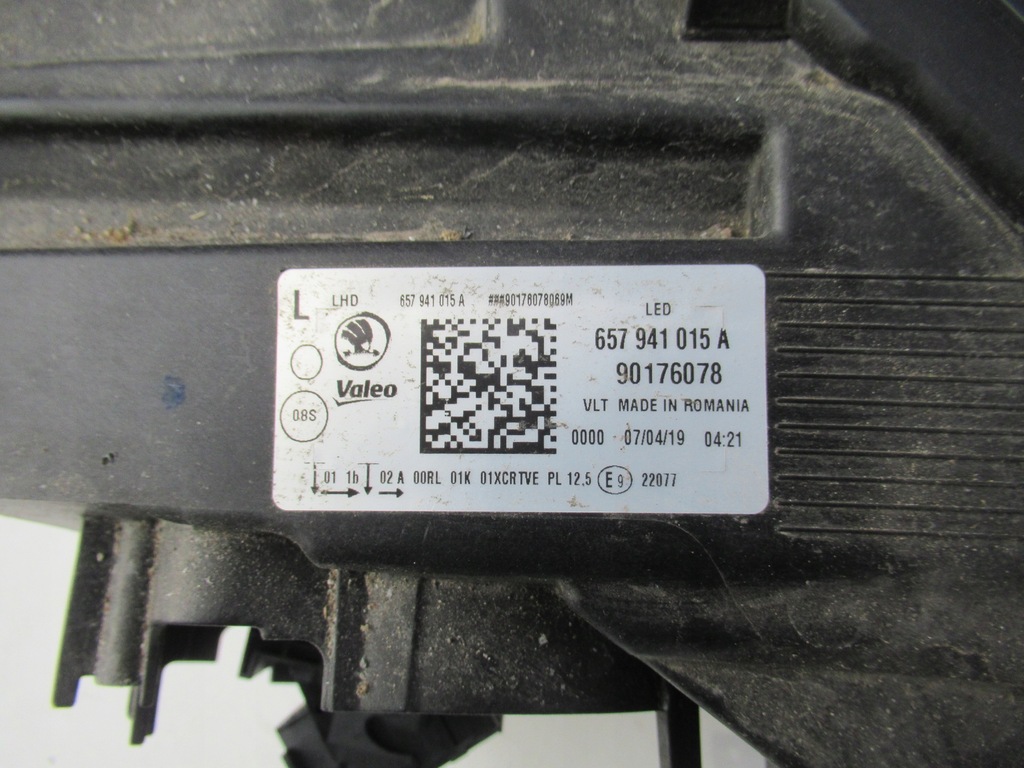 фото №13, Skoda scala 657 лампа full led ліва 657941015a