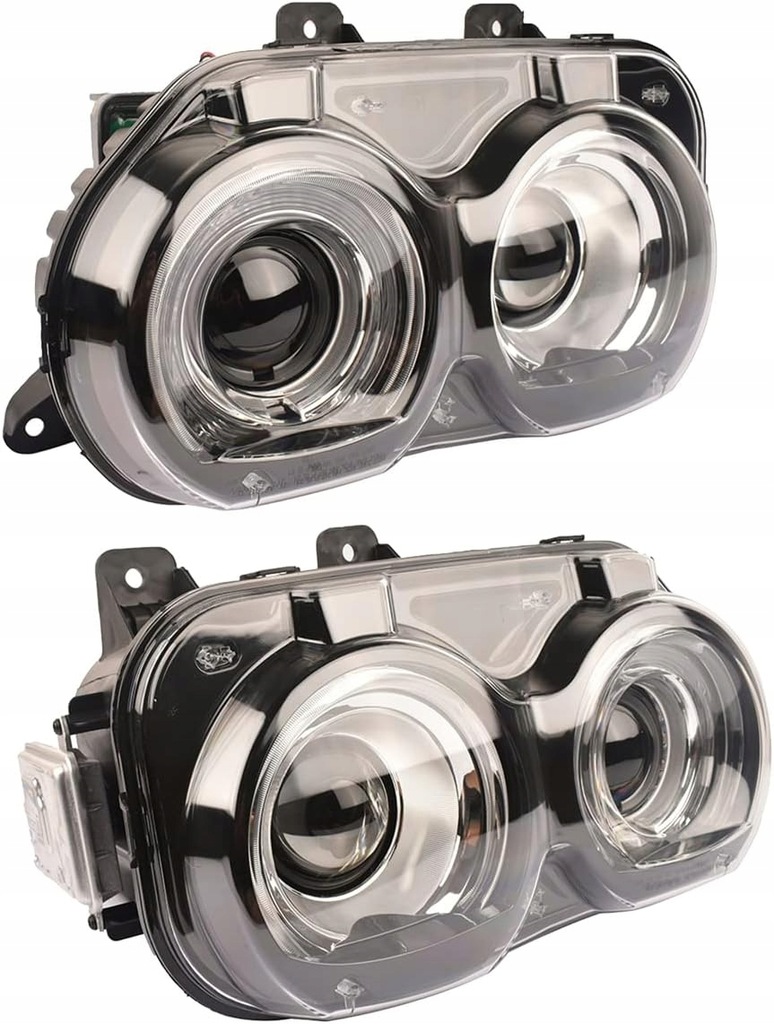 фото №8, Dodge challenger 2015-2023 лампа ксенон led лівий + правий повний