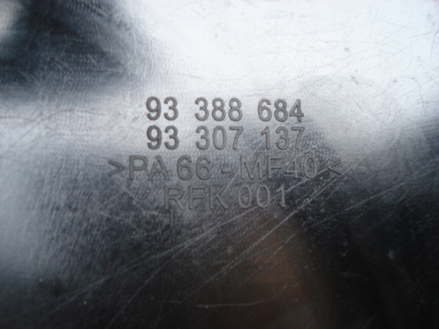 Opel astra ii g meriva 1.6 8v z16se x16szr захист корпус розподільного валу пластик Оригінал