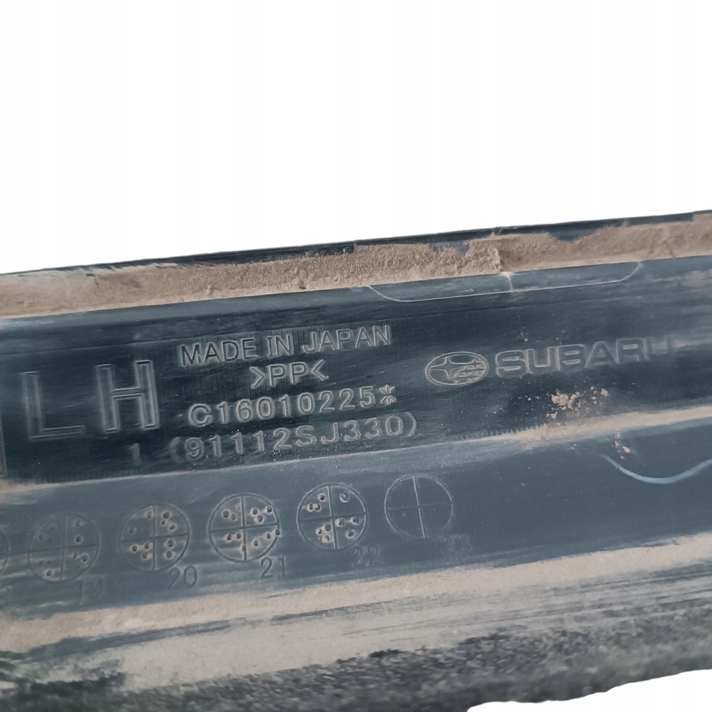 фото №9, Молдинг порог левая subaru forester v 91112sj330