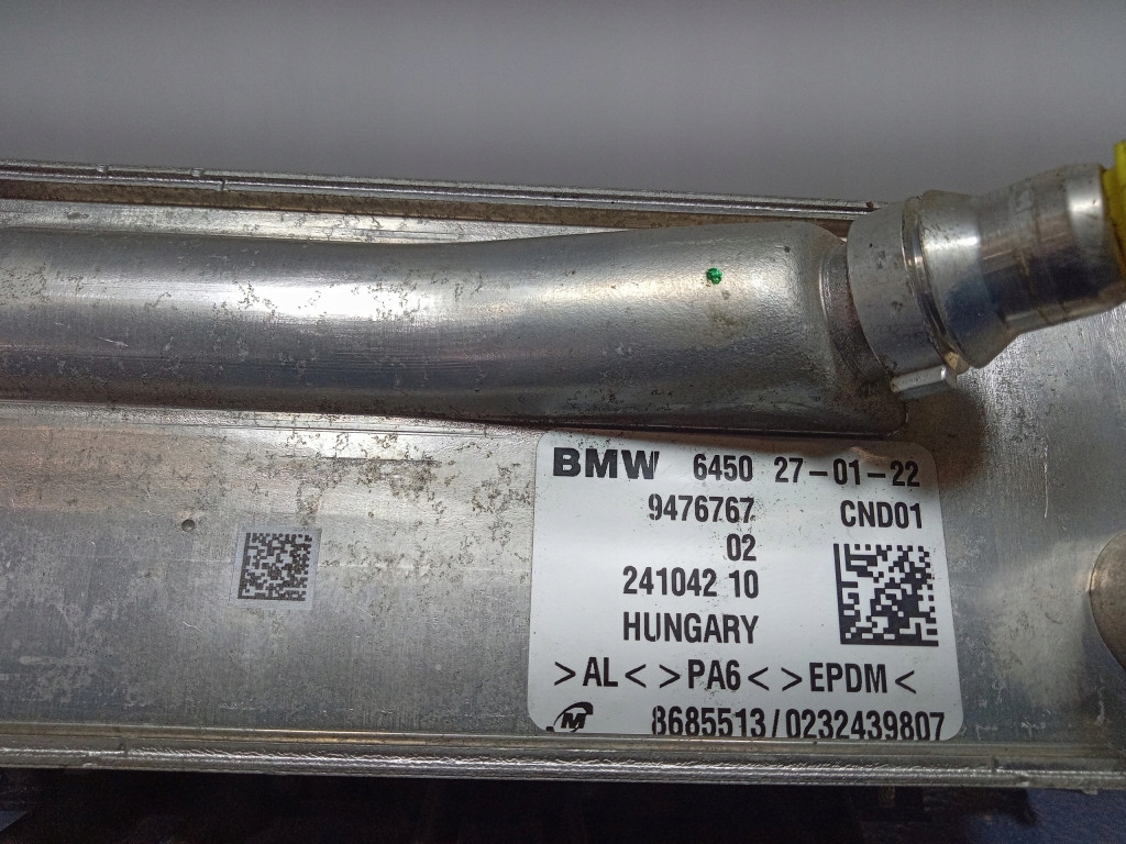 фото №5, Bmw i4 g26 конденсатор осушувач кондиціонера 9476767