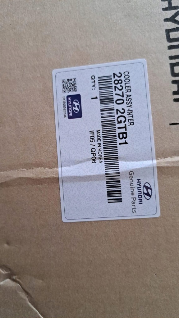 фото №6, Hyundai i30 n 3 iii 17- радиатор кондиционера интеркулер