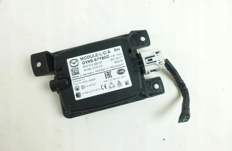 фото №1, Mazda 6 gj радар gv9s-67y80d