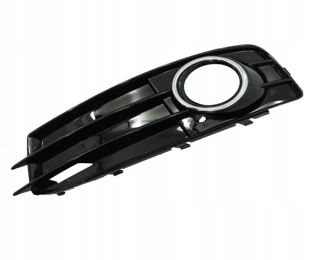 фото №1, Решётка заглушка бампера левая audi a3 8p lift s-line 08-12r piano black