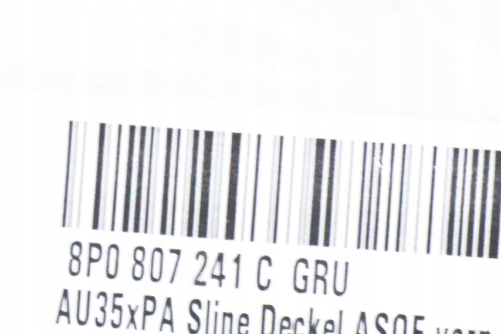 Audi a3 8p передній бампер s-line захист фаркоп буксирувальний права nowa oryg Київ