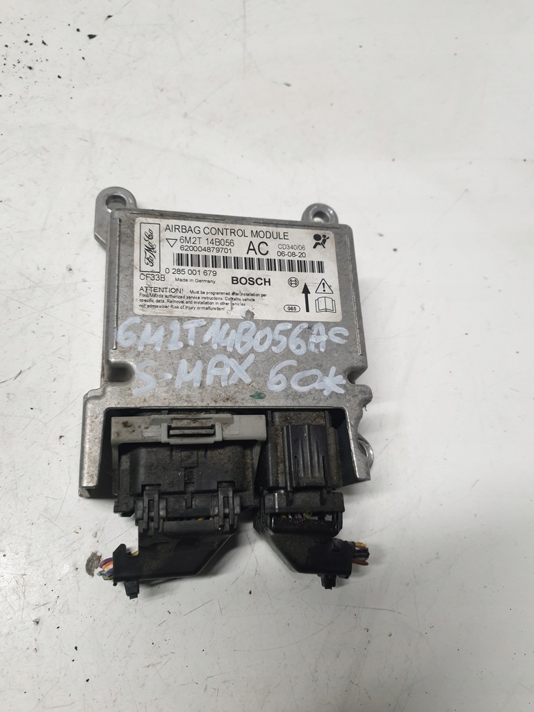 фото №1, Модуль датчик подушка безпеки ford s-max 6m2t14b056ac