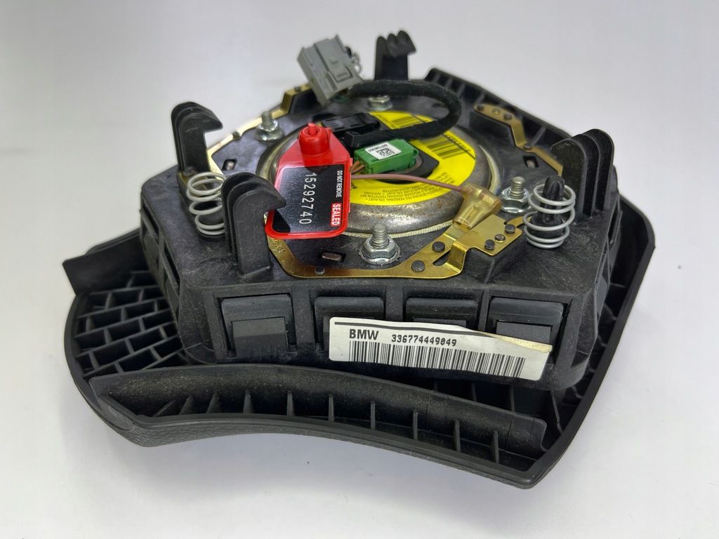 фото №9, Подушка подушка безопасности водителя руля bmw 5 e60 e61 оригинальный номер 6774449 оригинал