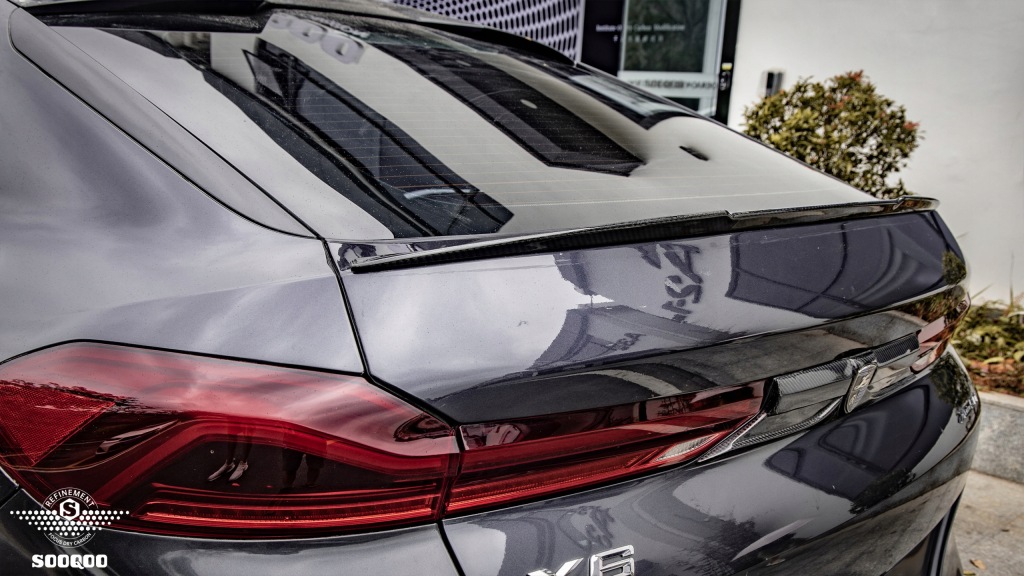 фото №13, Карбоновий спойлер спойлер кришки bmw x6 g06 m style