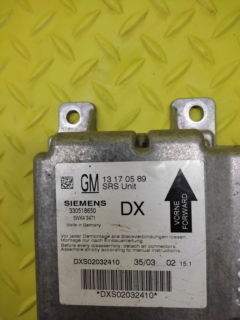 фото №4, Opel signum 2.0 датчик air bag 13170589