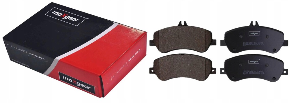 фото №1, Maxgear 19-2909 набір гальмівних колодок гальмівних, гальма дискові
