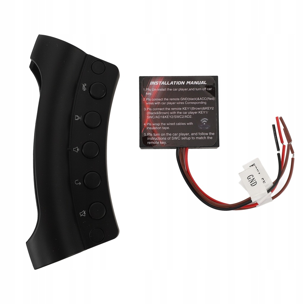 фото №1, Pilot na руль кнопками беспроводные do радио samochodoweg dvd gps