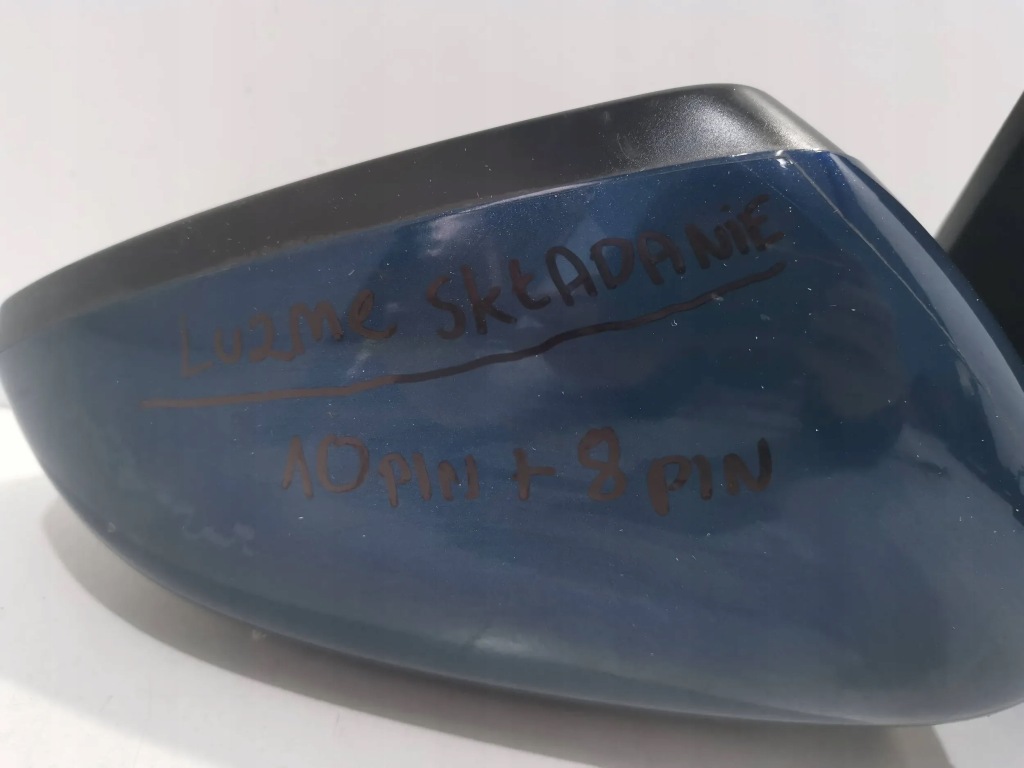 фото №6, Peugeot 3008 5008 зеркало правое 10+8pin 21593018 ładne