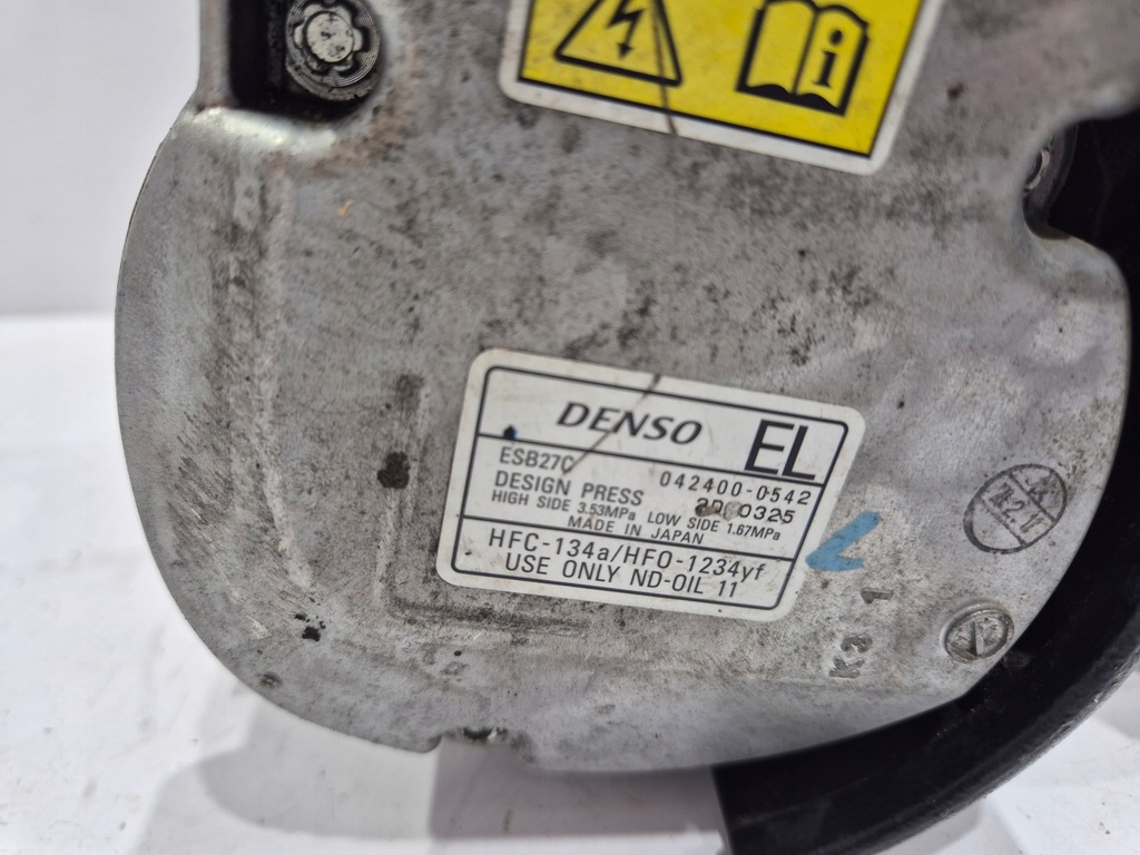 фото №8, Компрессор насос кондиционера honda cr-v crv v 2.0 гибрид 042400-0542