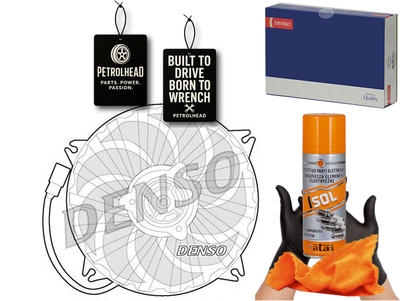 фото №1, Вентилятор радиатора citroen berlingo c4 c4 i c4 i #petrolhead pro+ kit4