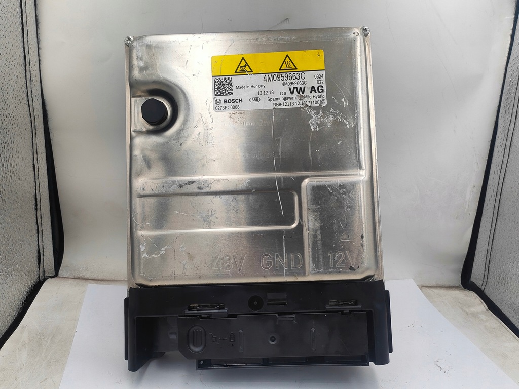 фото №1, Audi a8 s8 конвертер напряжения модуль преобразователя 4m0959663c 0273pc0008