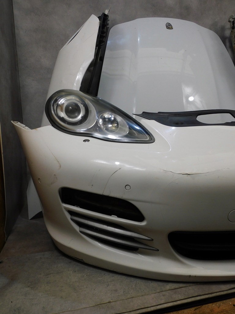 фото №7, Porsche panamera 970 kompletny перед капот лампи бампер pas білий