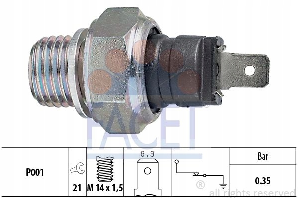 фото №7, Eps 1.800.006 вимикач тисковий оливи