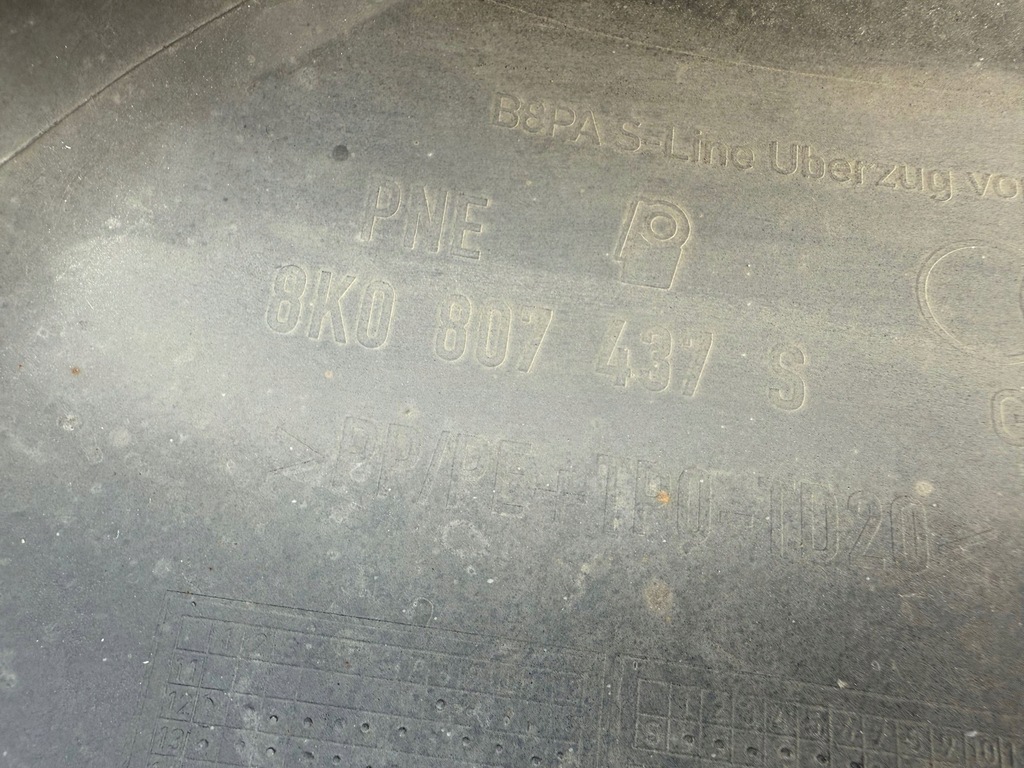 фото №10, Бампер audi a4 s4 b8 8k0 lift 2013-2015 s-line оригінал