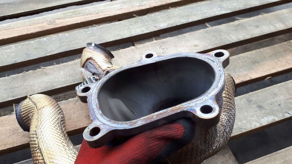 фото №11, S7 4g a7 фланець турбіни вихлоп труба s6 c7