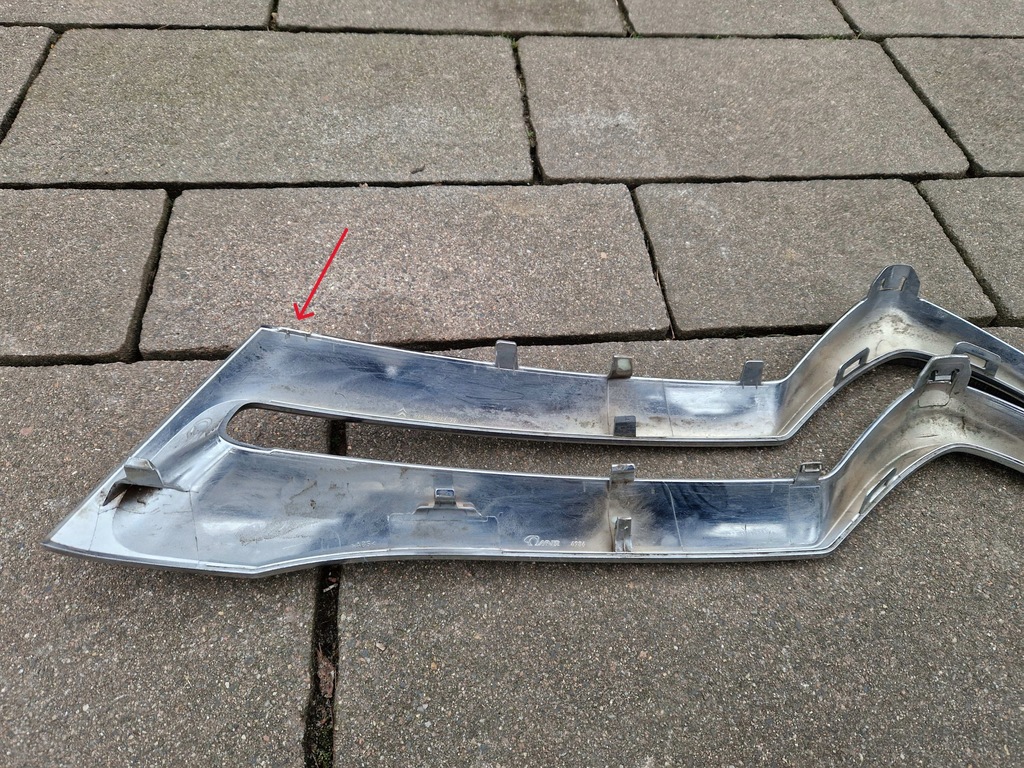 фото №11, Citroen ds4 хром решётка бампера передний 9688184677 11-2015