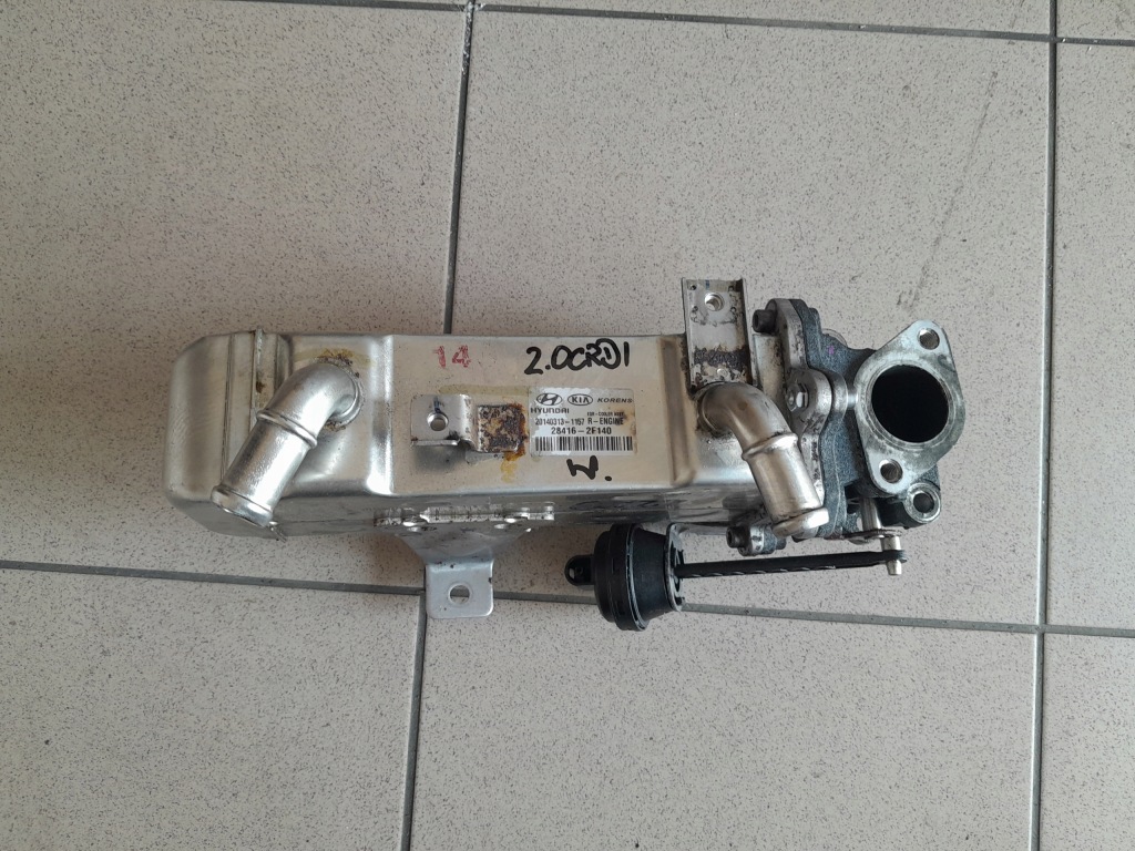фото №1, Kia sportage iv hyundai tucson ii iii 2015- 2.0crdi радіатор вихлопних газів egr