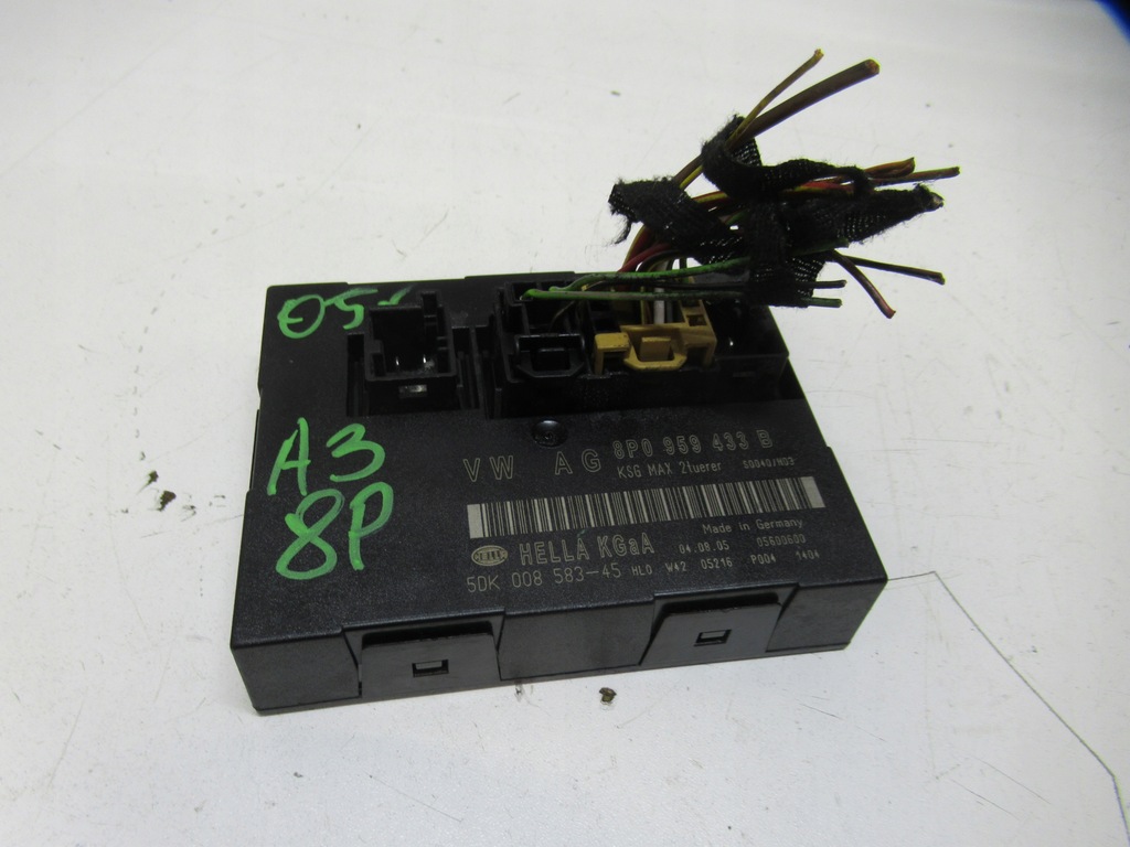 фото №1, Audi a3 8p 2.0 tdi модуль комфорта 8p0959433b