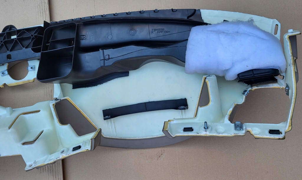 фото №12, Панель приладів приладова консоль панель приладів mercedese e w211 оригінальний номер europa