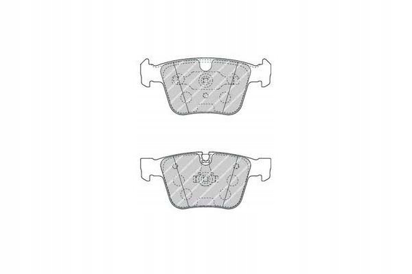 фото №1, Ferodo гальмівні колодки гальмівні mercedes m w164 r w251