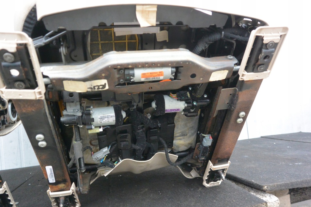 фото №14, Maserati quattroporte vi сиденья заднее сиденье обшивки обивка kpl usa