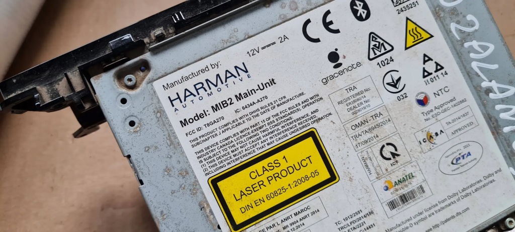 фото №13, S6 c7 4g a6 lift мультимедиа блок mmi станция 4g1035025c na запчасти