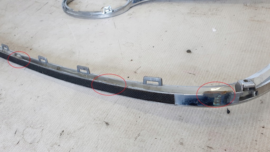 фото №11, Хром решётка радиатора рамка hyundai santa fe ii 09 lift org