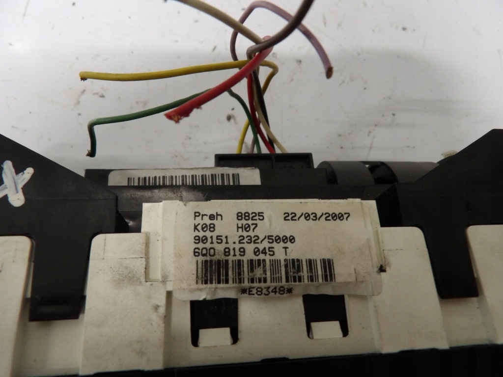 фото №1, Панель управление обдув volkswagen fox