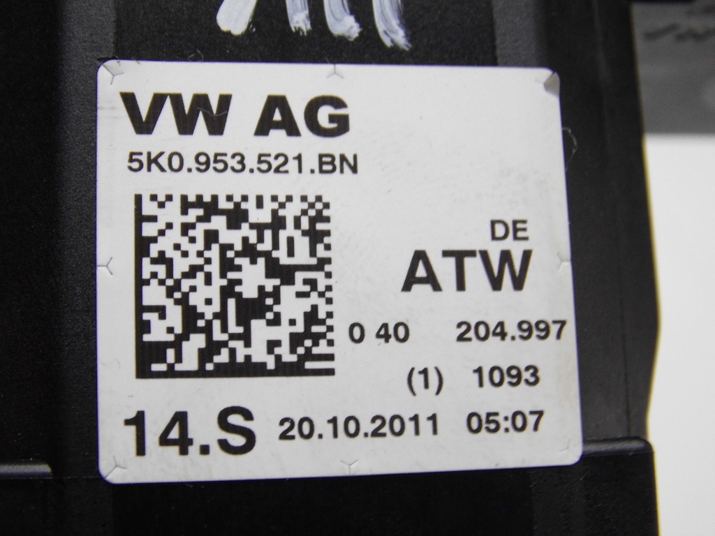 фото №9, Переключатель комбинированный круиз-контроль 5k0953502m a3 8p octavia ii leon scirocco