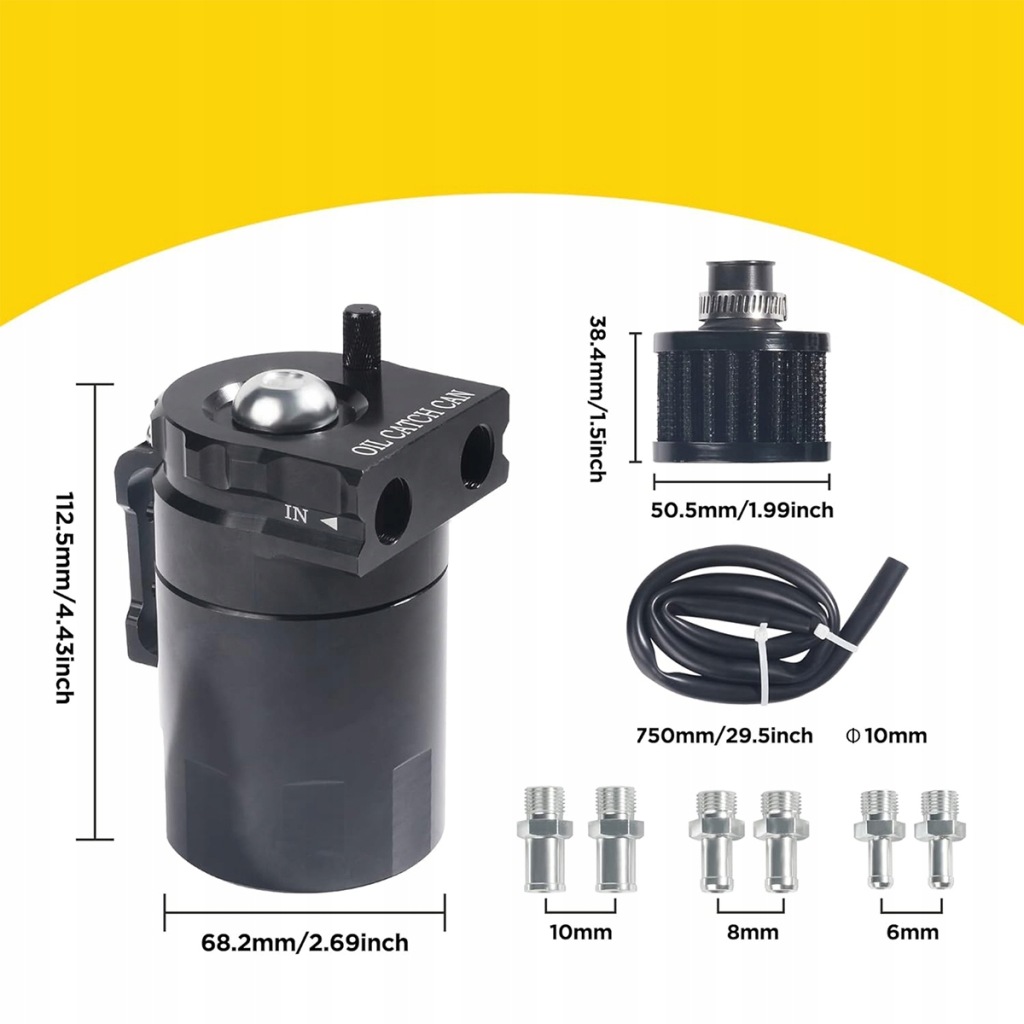 Oil защёлка бак black сепаратор масла набор с фильтром Цена