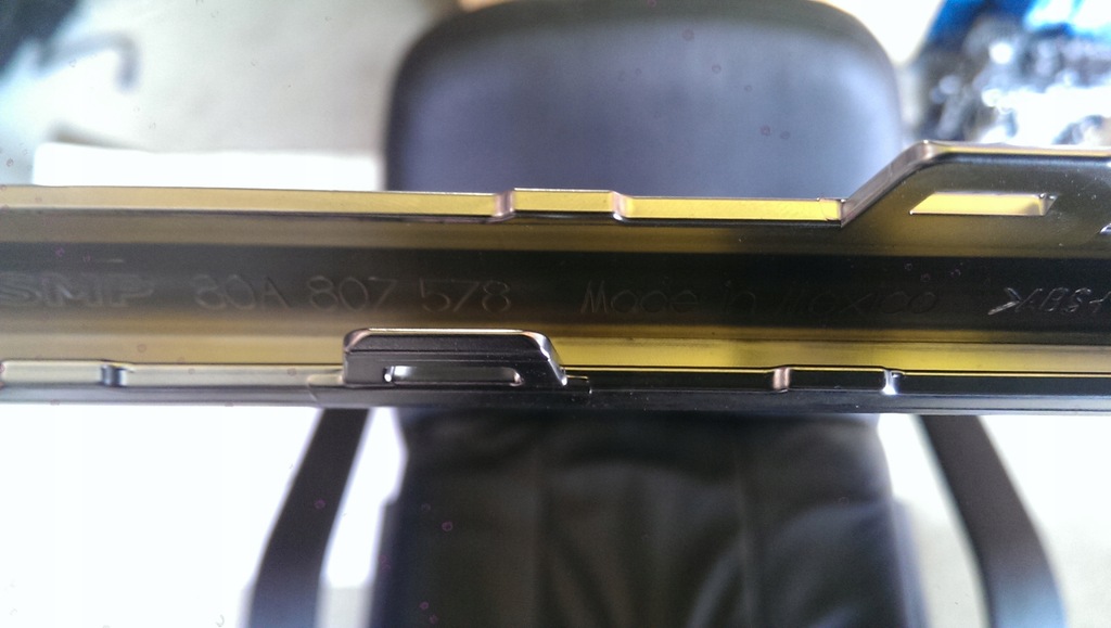 фото №12, Молдинг бампера задня audi q5 sline хром 80a807578