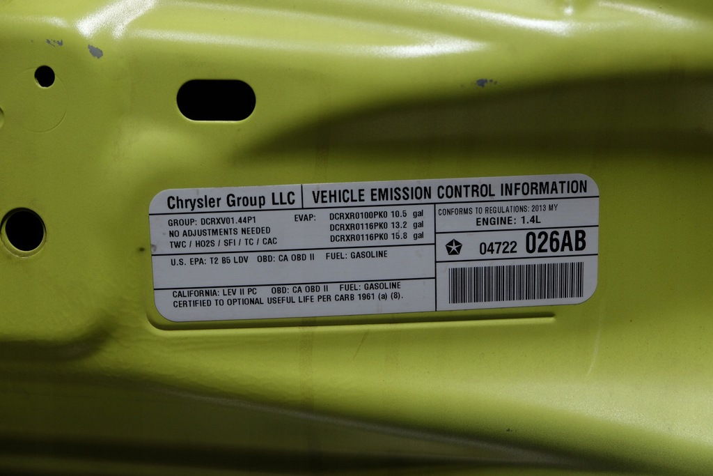 фото №12, Dodge dart 2012-2016 капот перед кришка кришка багажника usa