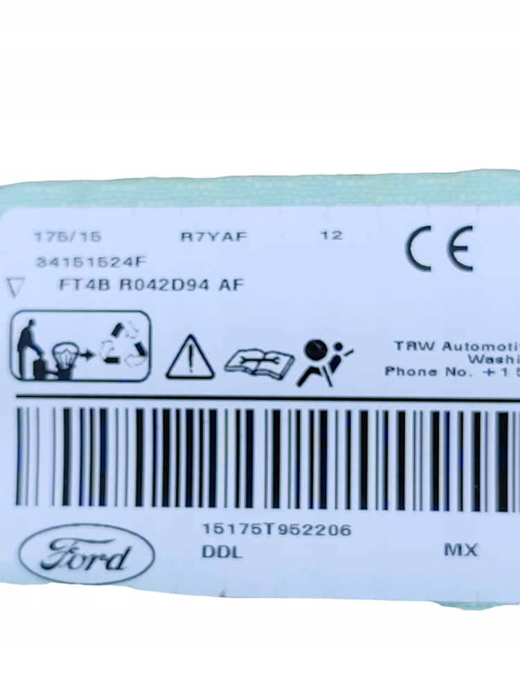 фото №2, Подушка шторка безопасности подушка безопасности ford edge