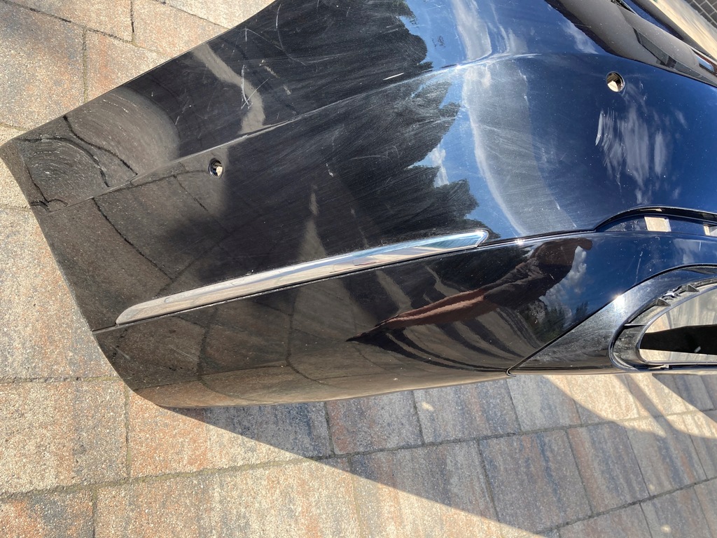 фото №9, Mercedes s-klasa w222 бампер задняя хром