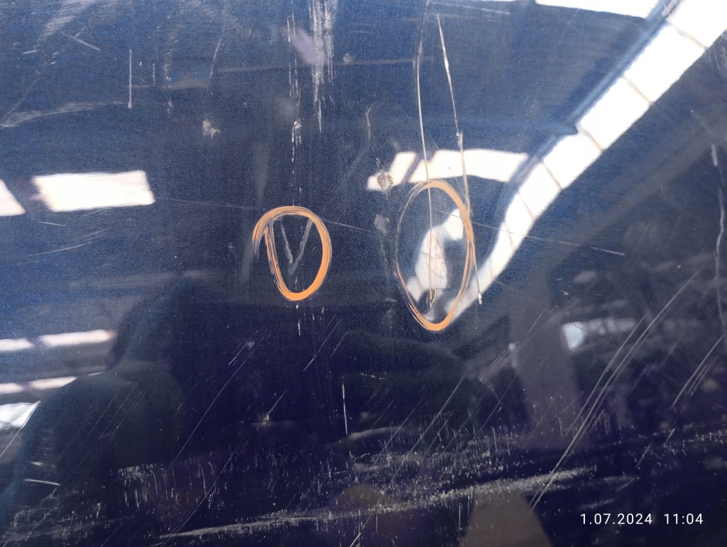 Капот кришка двигуна fiat 500l 12-17 Зі Шроту